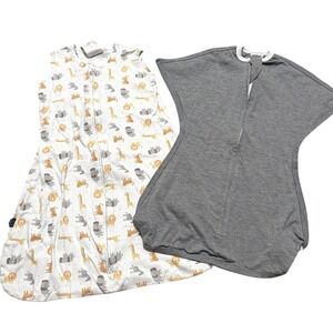 Halo Sleepsack Sleeping Baby Safari Zoo Kids Sleep Sack Blanket Gray 0-6 months